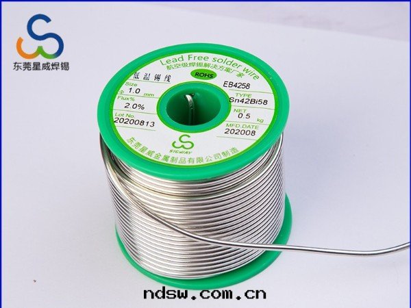無铅(qiān)低(dī)温(wēn)锡(xī)线